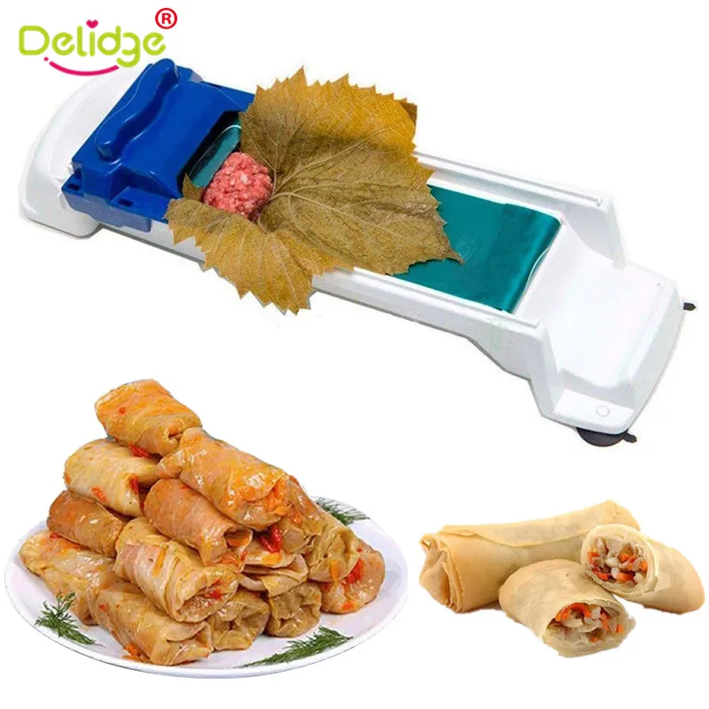 

1Pc Vegetable Meat Rolling Tool Magic Sushi Roll Maker Cabbage Plant Stuffed Grape Leaf Machine Creative Sushi Mold Tool