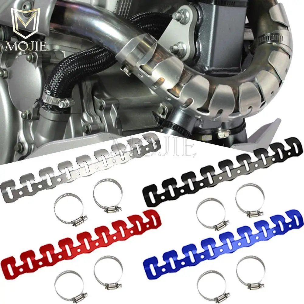 Для Kawasaki KX250 KX250A KX450 KX450J KX250F MY13 KX450F 4-тактная Защитная крышка выхлопной трубы мотоцикла Запчасти для внедорожника