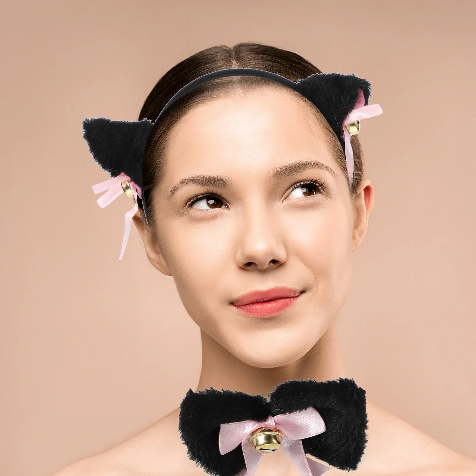 5 шт. креативный костюм для косплея кота котенок хвост уши воротник лапы перчатки