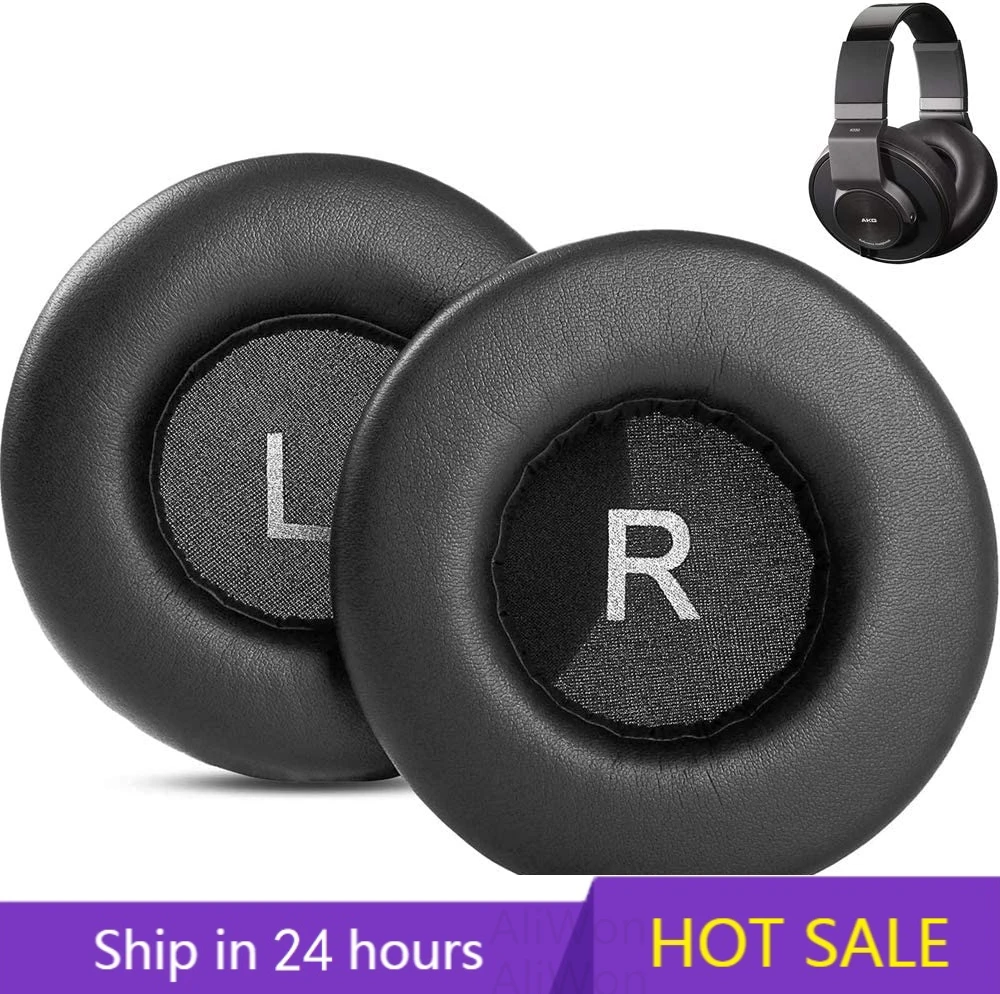 

Earpads Round 105MM For AKG k550 k551 k553 k 550 551 Pads Headset Gamer Accessories Headband Ear Cushion Ear Cups Cover Headbeam