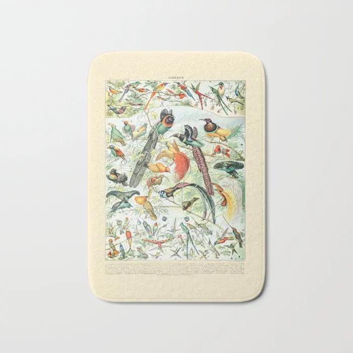 

Фланелевый коврик для ванной комнаты