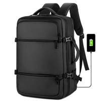 backpack for men 2022 multifunctional usb charging business computer backpack large capacity travel bags with trolley case slot