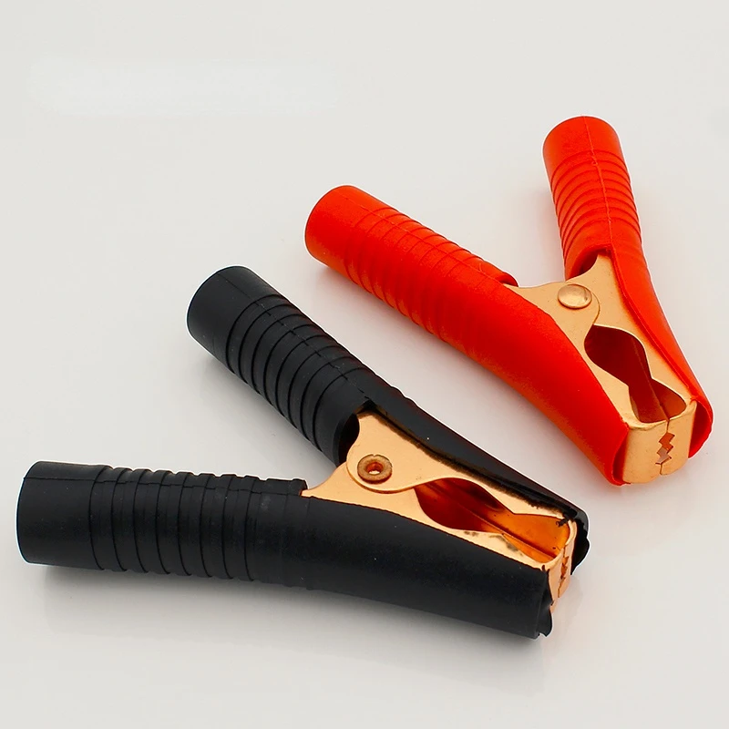 

Hot Car Alligator Clips Battery Clamps Crocodile Clip 100A Red+Black