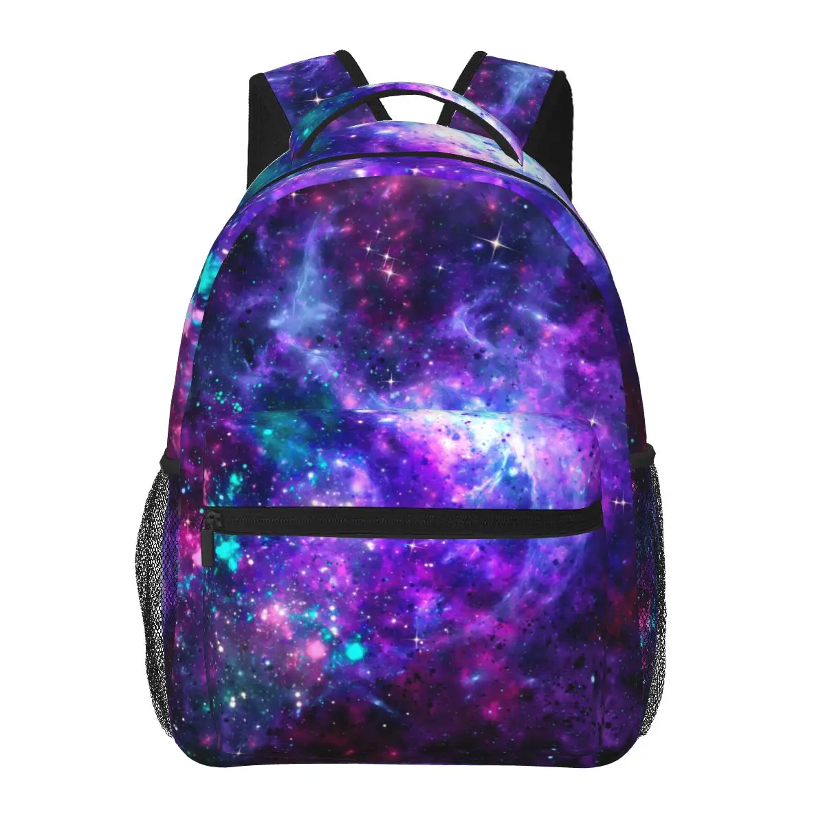 

Cosmic Space Print Backpack Fantasy Galaxy Men Polyester Hiking Backpacks Soft Streetwear School Bags Rucksack
