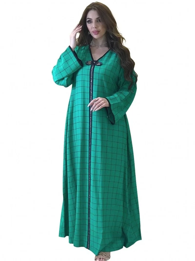 

Robe Africaine Long Sleeve Dresses For Women 2022 Elegant Wedding Gown Muslim Abaya Turkish Dubai Kaftan Maxi Dress Outfit