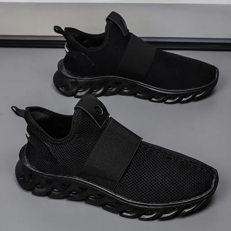 Sneakers Shoes for Men Fashion Casual Walking Running Shoes Breathable Outdoor Sports Male Footwear Soft Sole