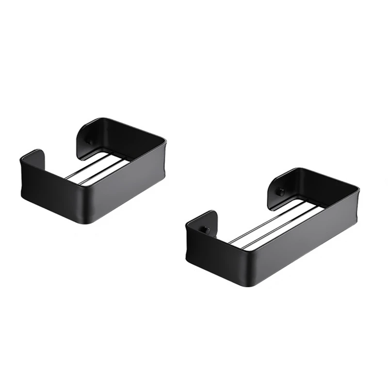 

Durable Shower Rack Black Shower Caddy Drill-Free & Quick-Dry Shower Shelf For Inside Shower With Large Capacity