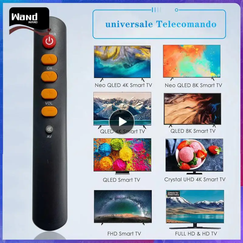 

Tv Spare Parts Pen Feel Good Exquisite Appearance Smart Remote Abs Button Big Learning Remote Control Household Tv Remote Strip