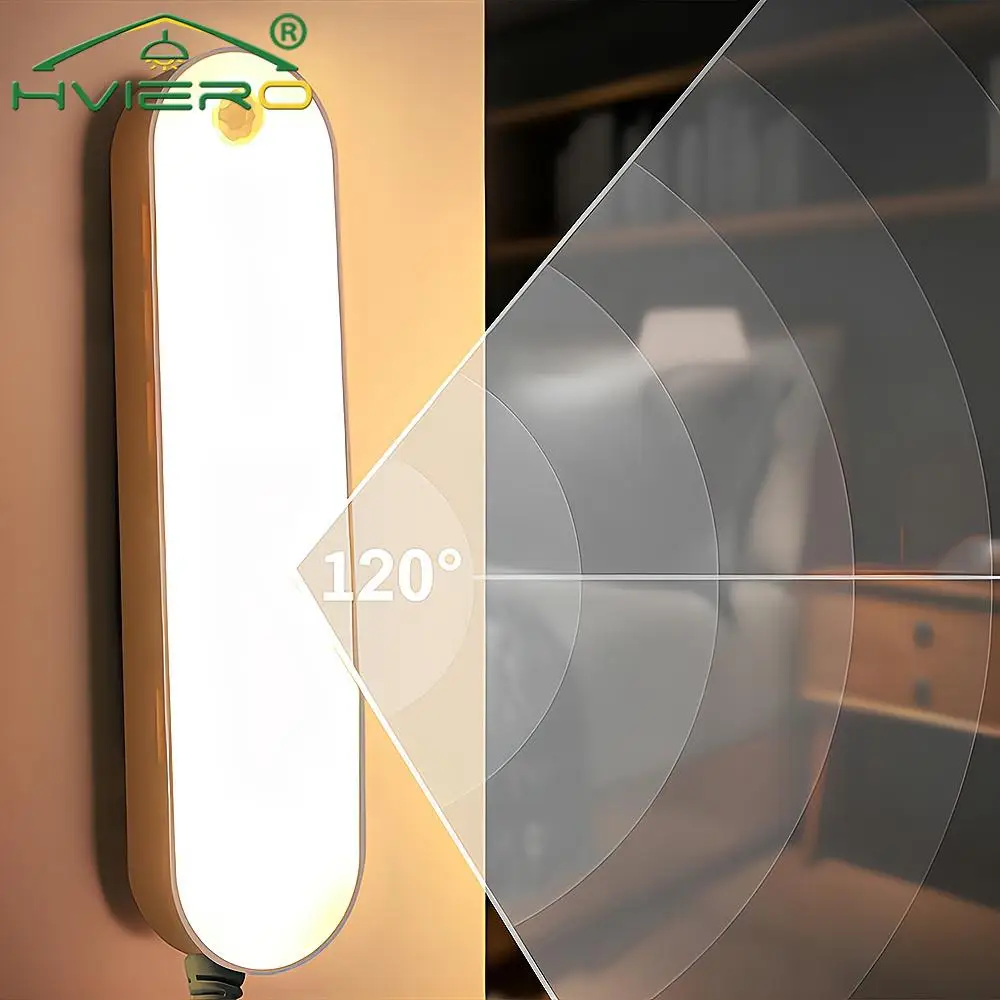 Usb Светодиодный Аккумулятор С Длинной Полосой Небольшой Ночник Интеллектуальный