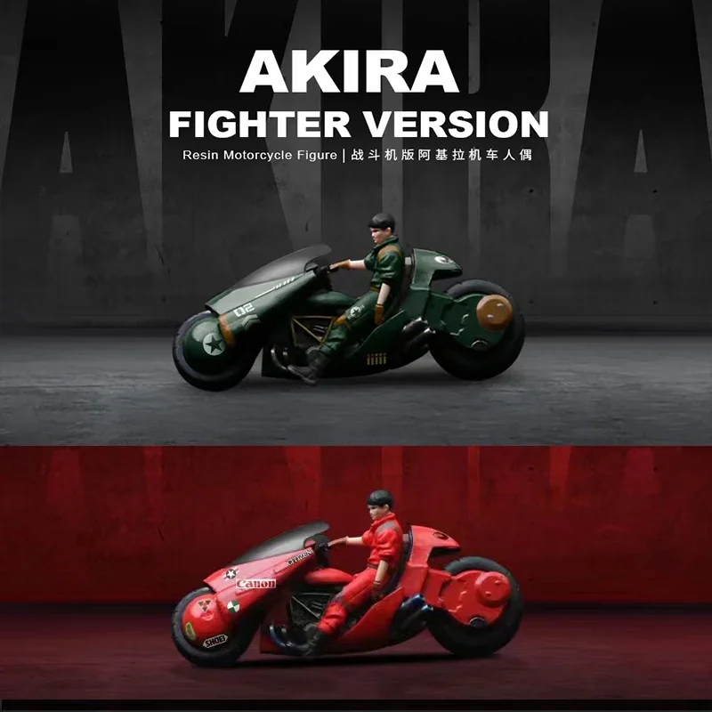 MoreArt 1:64 Akira статуэтка искусственная смола Коллекционная модель мотоцикла дисплей
