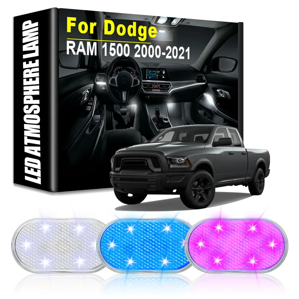

Car LED Atmosphere Lights Car Rechargeable Touch Lamps Auto Goods Car Accessories Auto Tools Gadget for Dodge RAM 1500 2000-2021