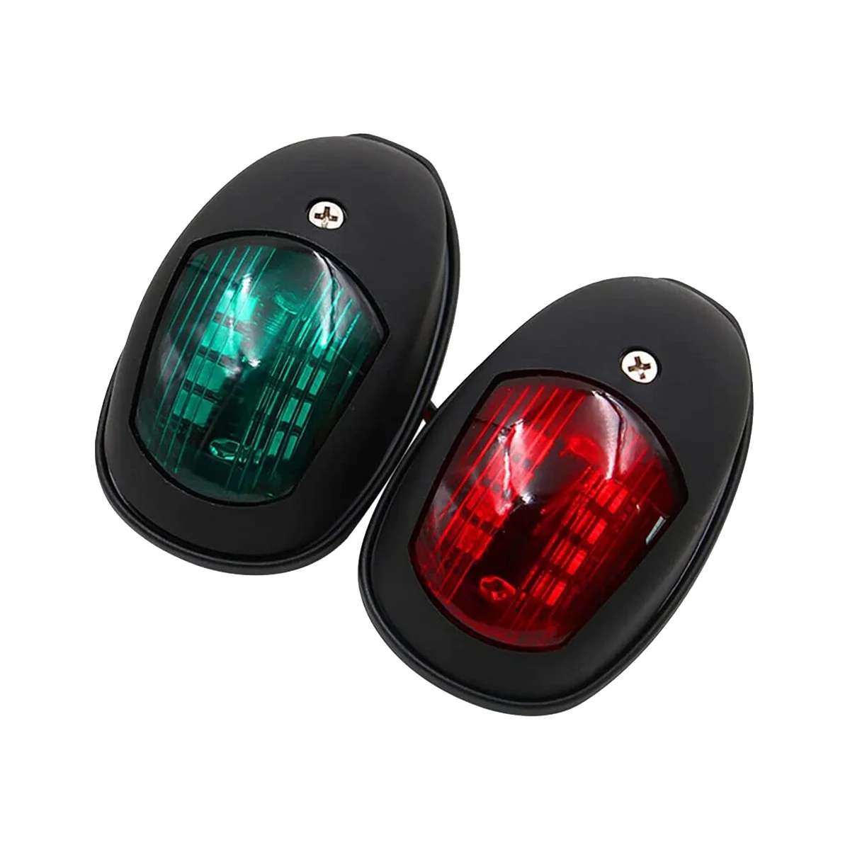 

Navigation Light LED Boat Side Light Signal Light Signal Warning Light Yacht Light Black