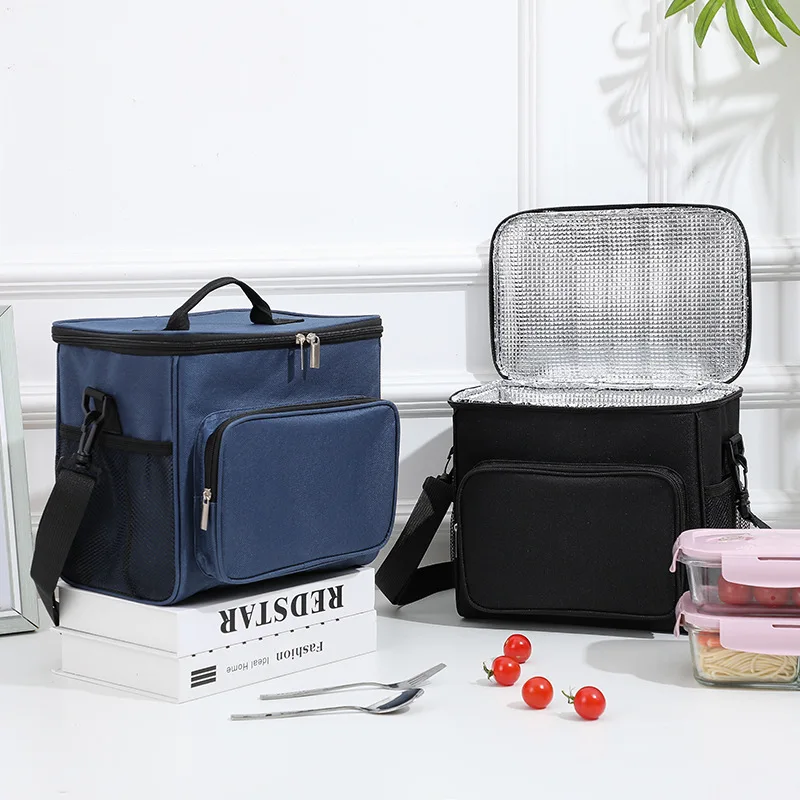 

Multifunction Large Capacity Cooler Bag Waterproof Oxford Portable Zipper Thermal Lunch Bags For Women Lunch Box Picnic Food Bag