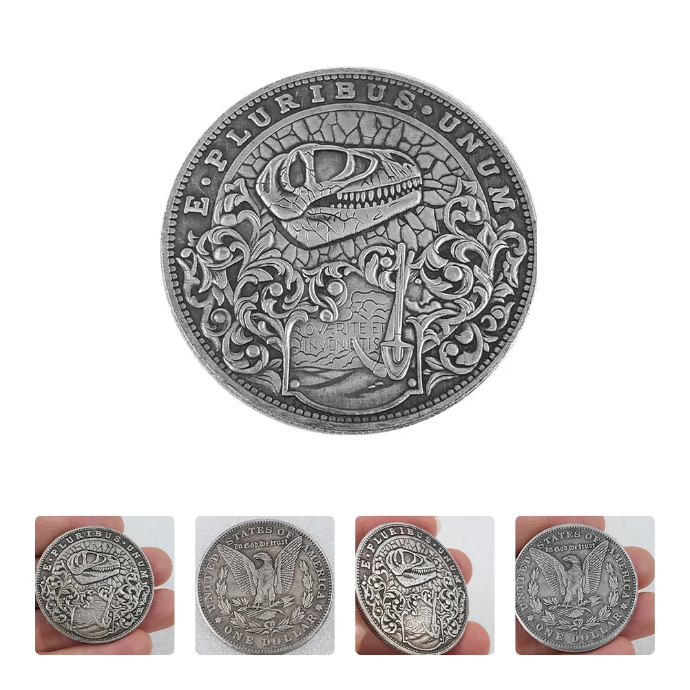 

Coin Metal Commemorative Custom Silver Plated Constellation Souvenirmemorial Keepsake Animal Collection Old Challenge Cool
