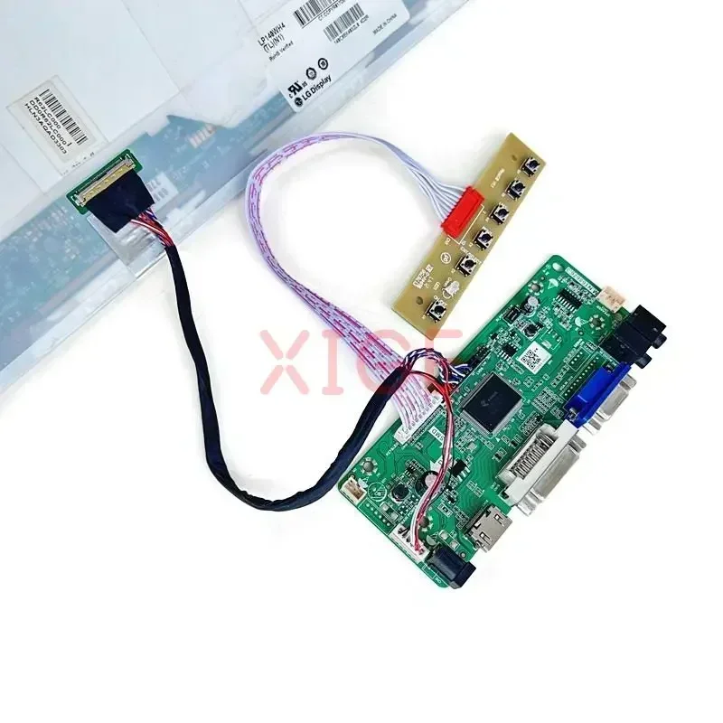 Комплект DIY плата контроллера драйвера для LP121WX3-TLA1TLA2 N121IB-L06 12,1 40Pin LVDS VGA DVI 1280x800 HDMI-совместимая панель ноутбука (art.: 3920cc4cf2e69) - 3920cc4cf2e69
