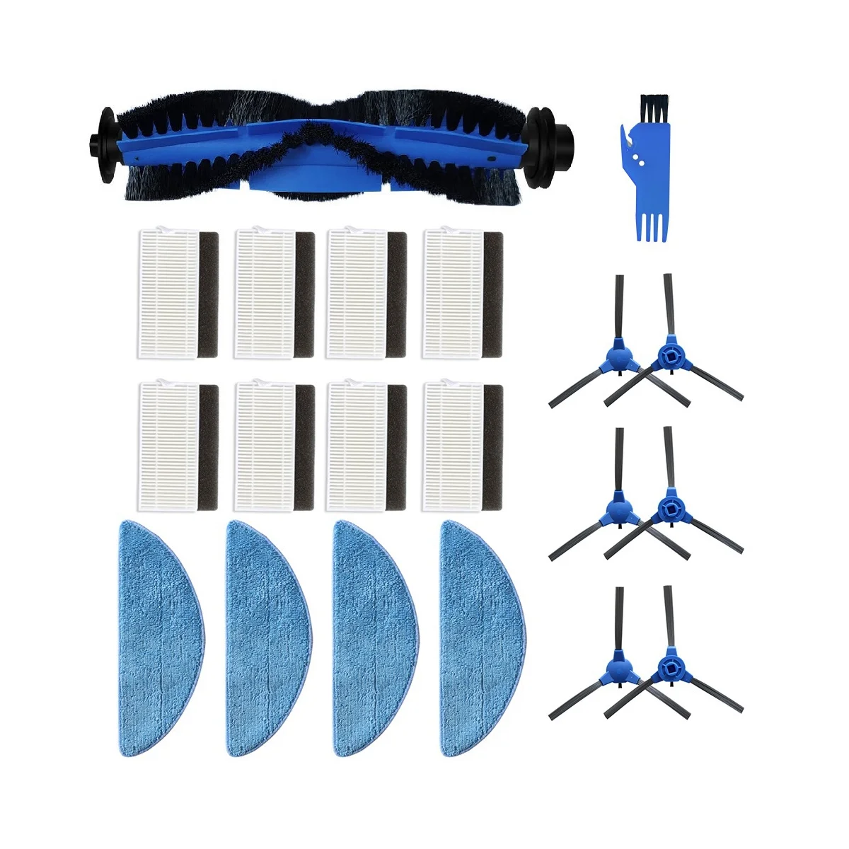 

For Cecotec Conga 2290 Ultra 05661 Robot Vacuum Cleaner Spare Parts Accessories Main Side Brush Hepa Filter Mop Pads Rag