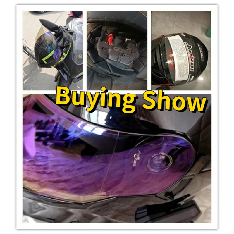 Мотоциклетный шлем JIEKAI закрытый гоночный для мужчин