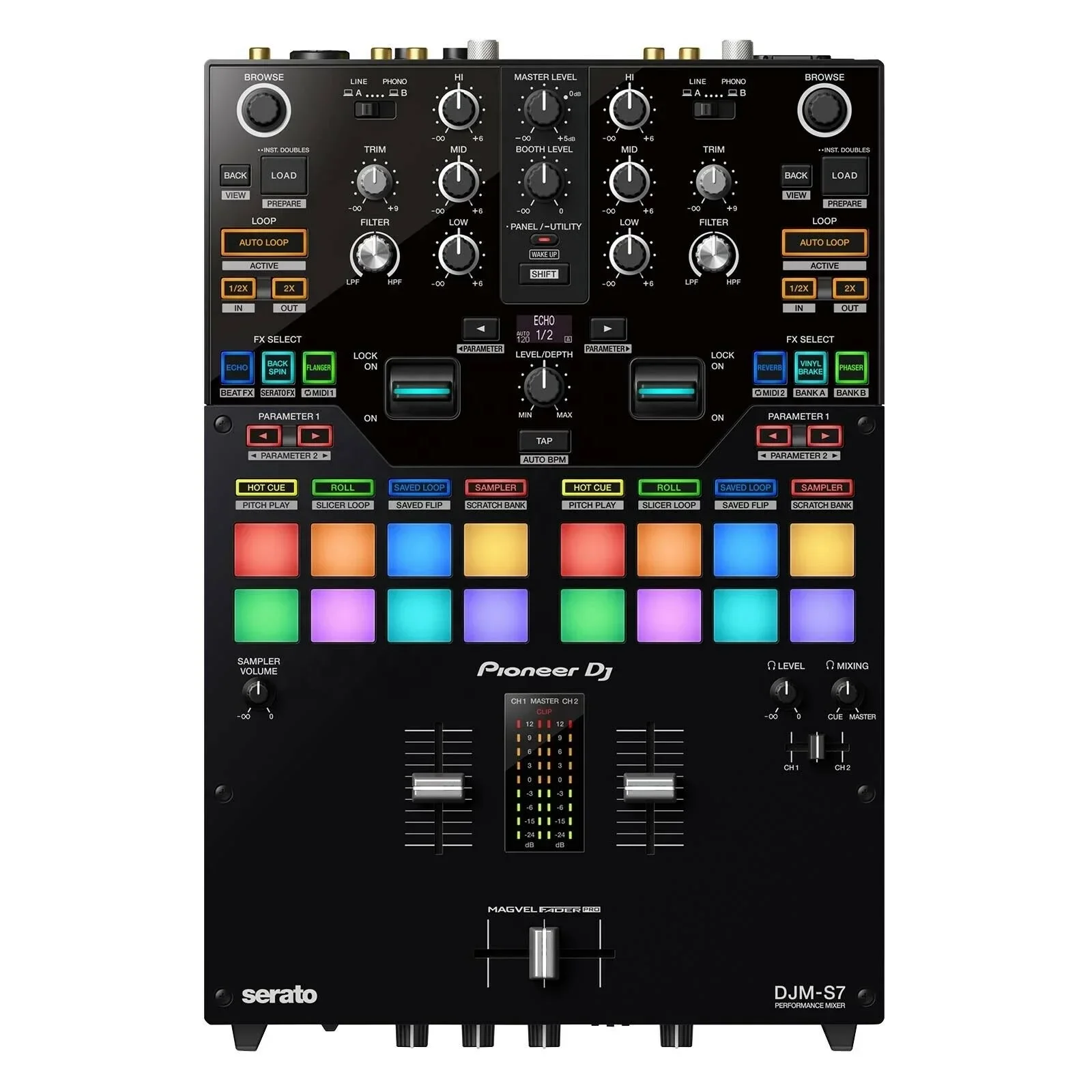 ЛЕТНЯЯ СКИДКА НА Покупайте с уверенностью Новый Pioneer DJM-S7 Serato rekordbox 2-канальный Pro