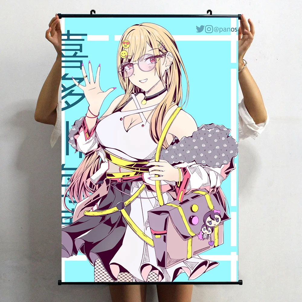 Новый плакат аниме Sono Bisque Doll Wa Koi Wo Suru мой платьевой дорогая Марин Китагава стена