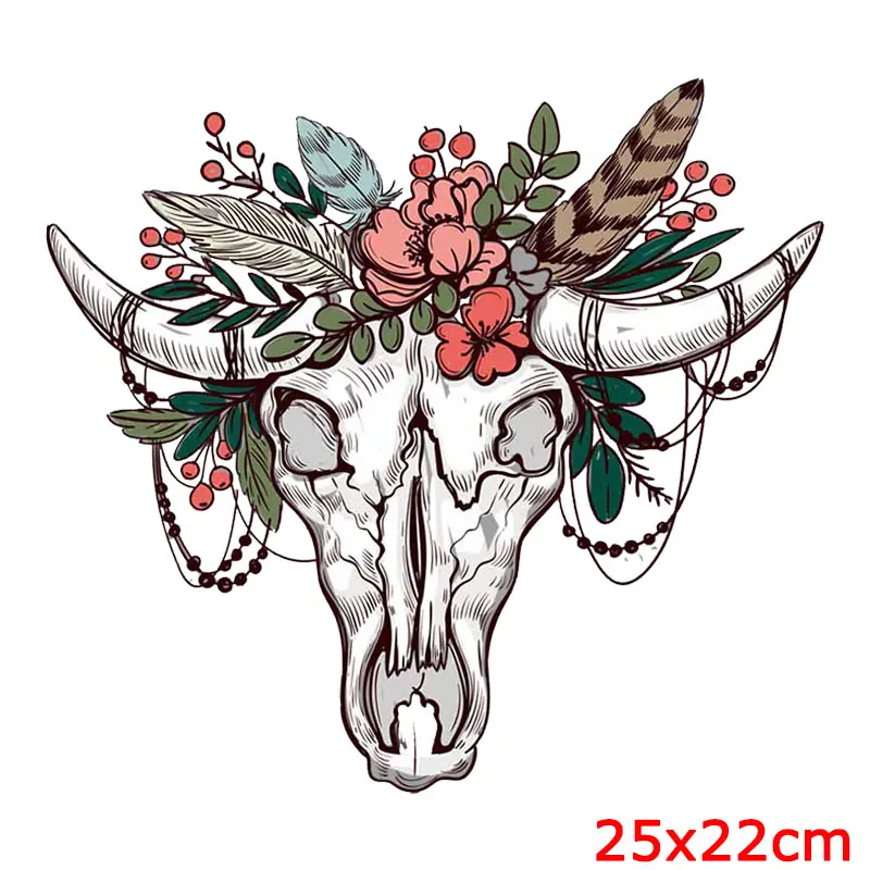 Термонаклейки Prajna с изображением бабочек леопардов медведей лошадей |