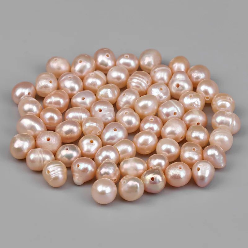 

6-7mm Natural Freshwater Pearl Beads High Quality Irregular Shape Punch Loose Beads for Jewelry Making DIY Necklace Earring