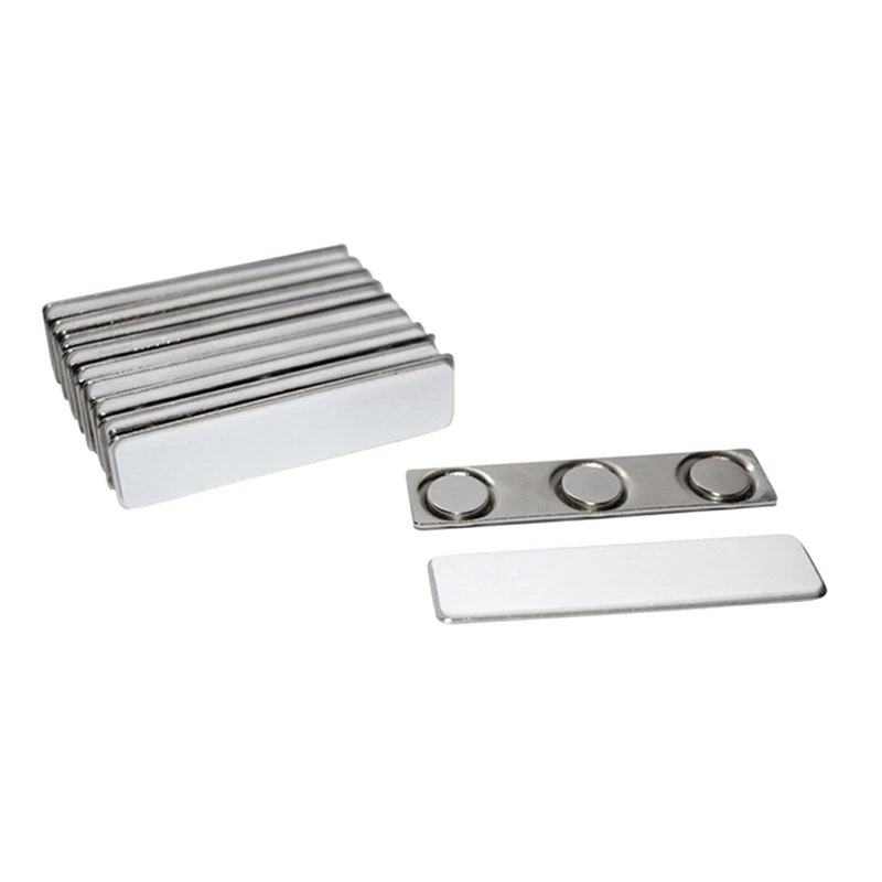 10 шт. металлический магнитный держатель для значков