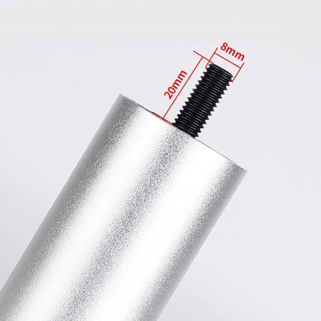 

4pcs Aluminum Alloy Furniture Legs Sofa Couch Table Cabinet TV Stand Legs Black 10cm