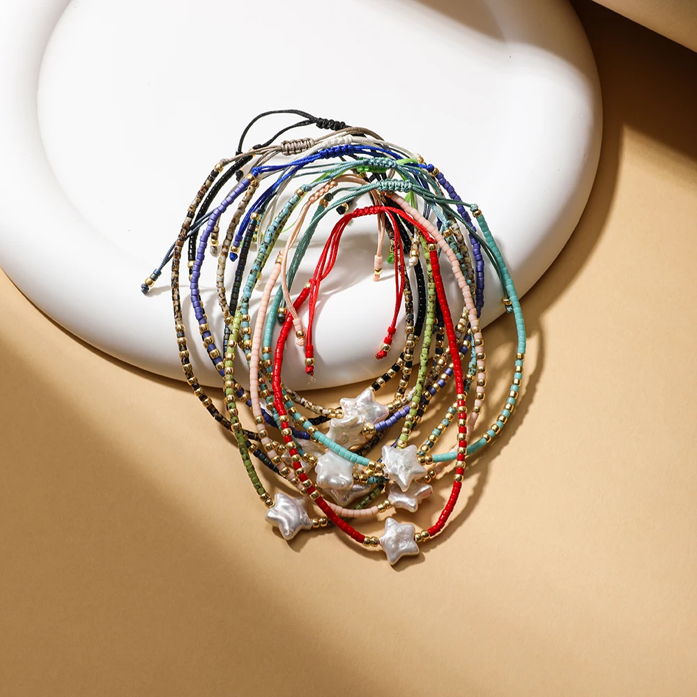 ZMZY тонкие браслеты Миюки для девушек браслет с пресноводным жемчугом женщин