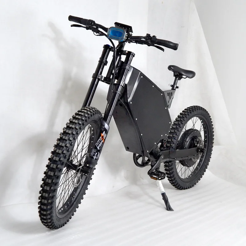 

Electric Bicycle With Large Battery Ebike Full Suspension E-bike 15000w 72v 200A Sabvoton Controller Fast Electric Bike For Sale