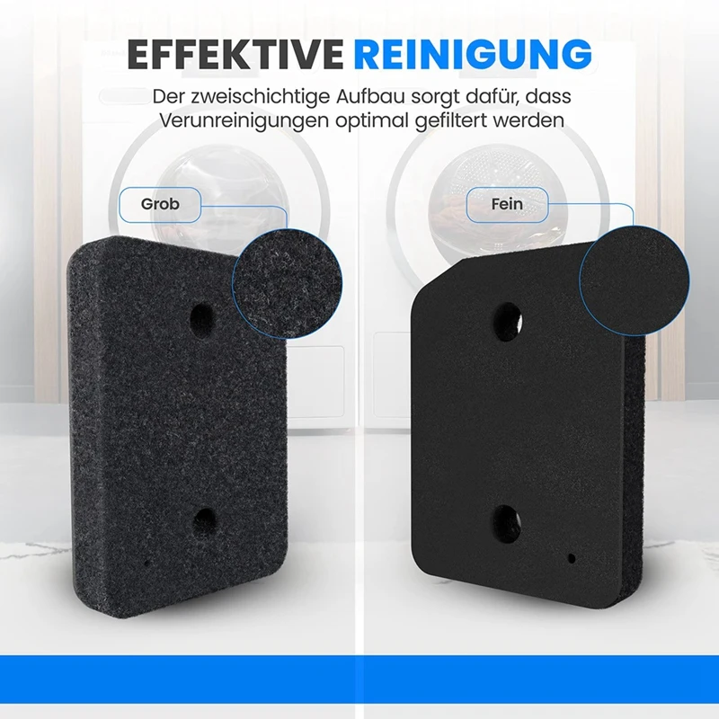 10 фильтров для сушилки Miele T1 9164761 Запасная часть сушильной машины Tumble