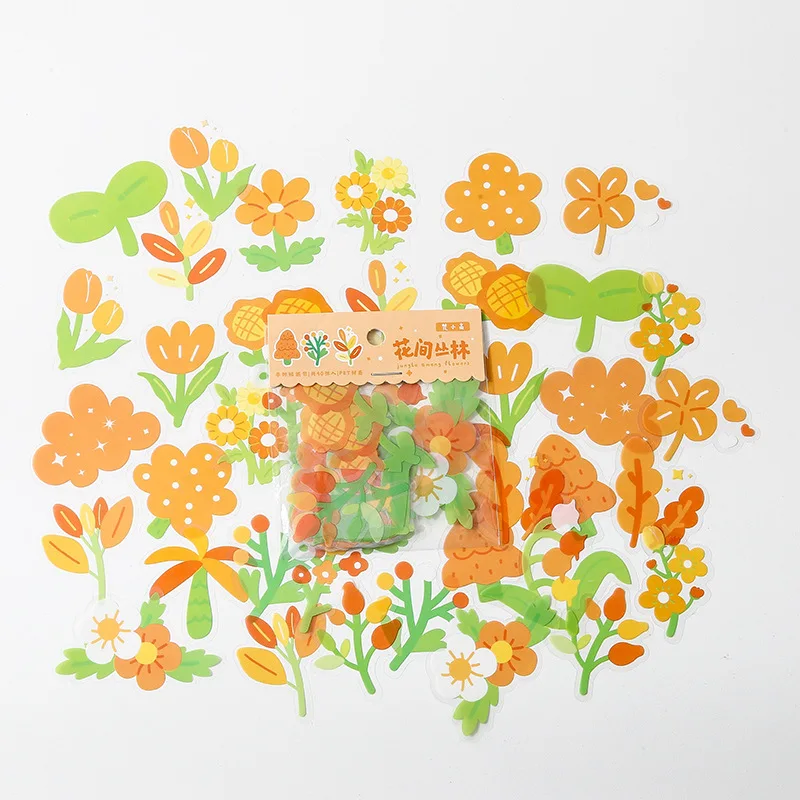 

MOHAMM-PET наклейки с цветами в джунглях