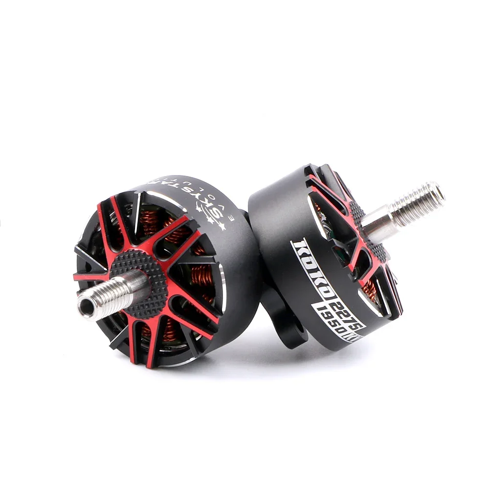

4 шт. skystars race spec 2275 1950KV 6S бесщеточный двигатель для детали гоночного дрона, детали для самостоятельной сборки