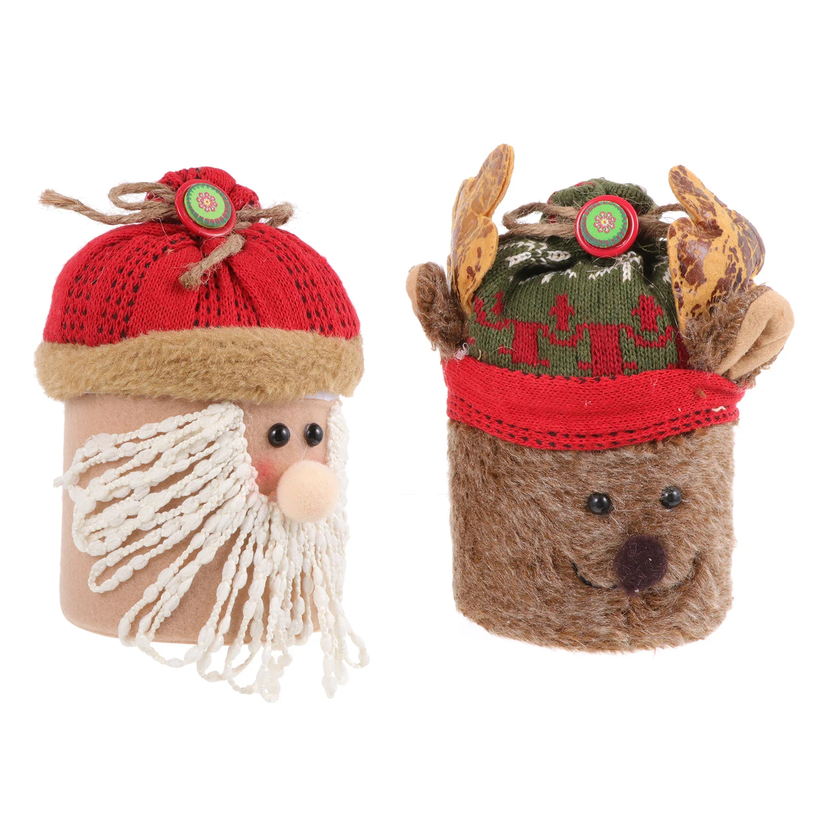 

Christmas Candy Boxes Can Cookie Box Giftsupplies Party Holdaiy Winter Santa Lovely Ornament Man Fudge Present Holder Goodie