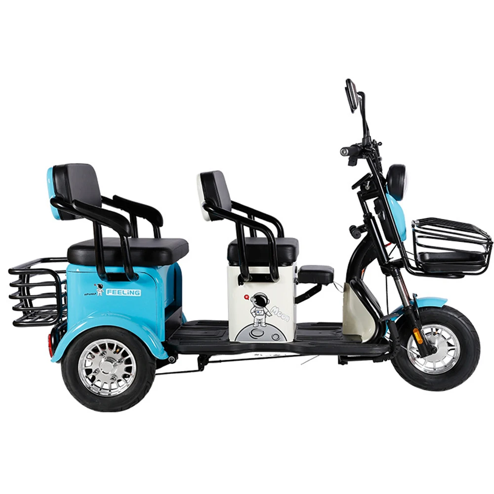 

600W Electric Tricycle Intelligence Electromobile Small Scale Good Looking Alternate Walking Vehicle
