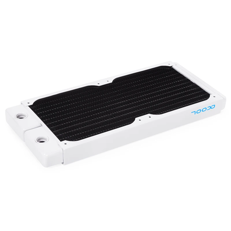Alphacool NexXxoS ST30 V.2 белый полностью медный радиатор 240 мм, 271,5x124x30 мм, используется для компьютера Жидкостная петля встроенное водяное охлаждение