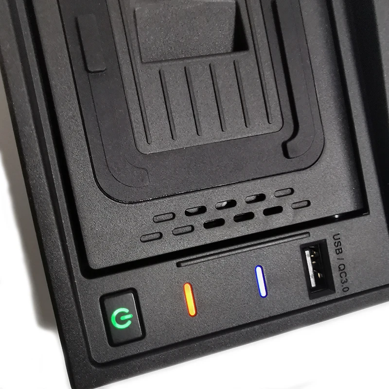 Автомобильное беспроводное зарядное устройство 15 Вт для быстрой зарядки