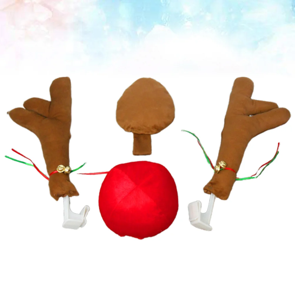 

Car Christmas Reindeer Accessories Decor Ornaments Decorations Exteriorautomotive