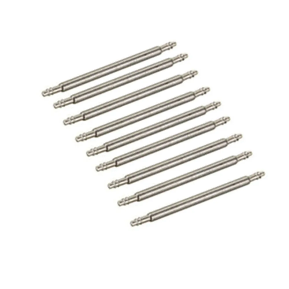 1000 Pcs 1.5mm 8mm-28mm Stainless Steel Spring Bar Pins Link for Watch Band 8-26mm