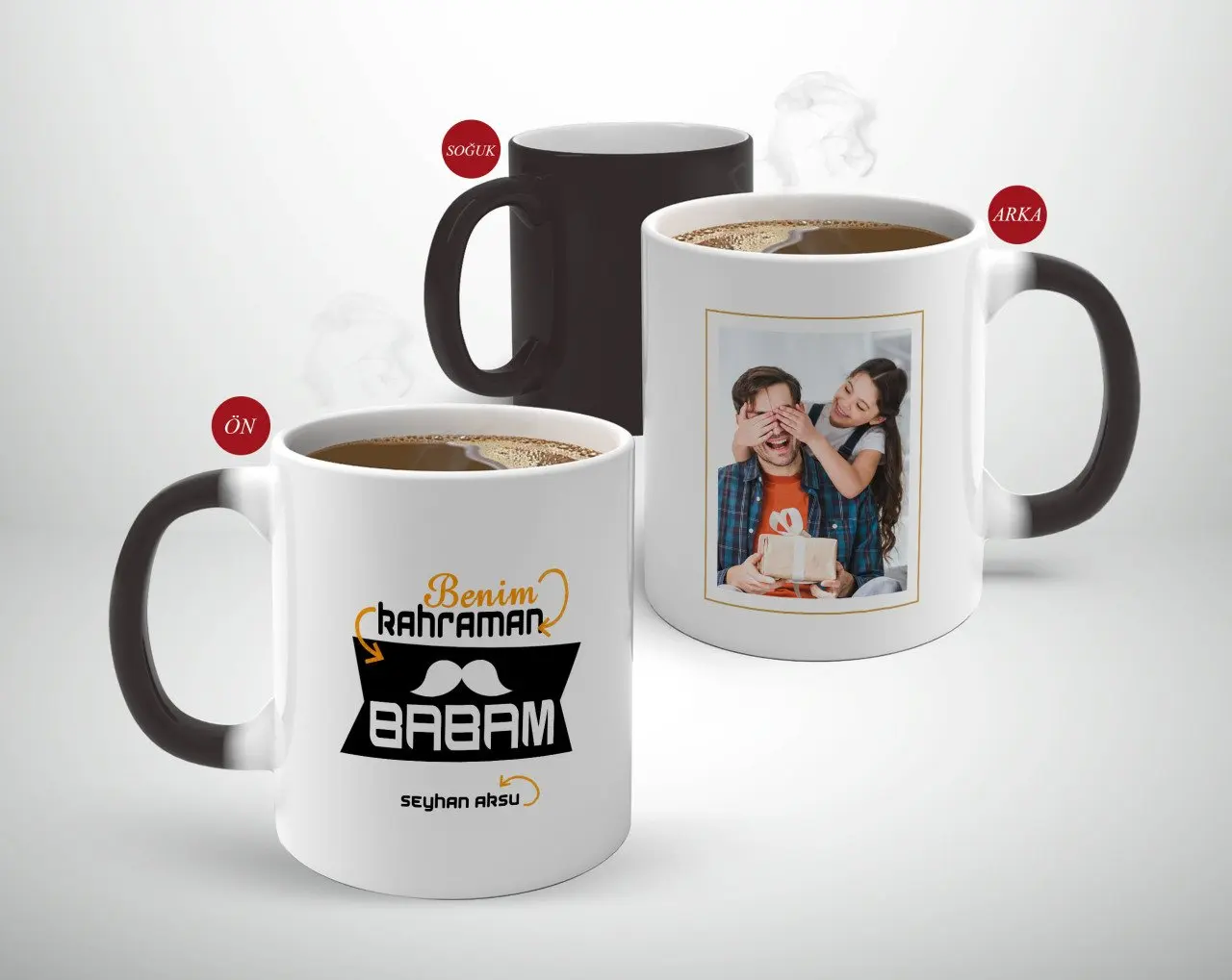 

Персонализированные Fathers Day Gift», «фото волшебная кружка Bardak-30