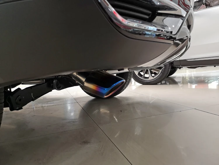 Автомобильная выхлопная труба декоративная рама хвостовая ГОРЛОВАЯ маска для