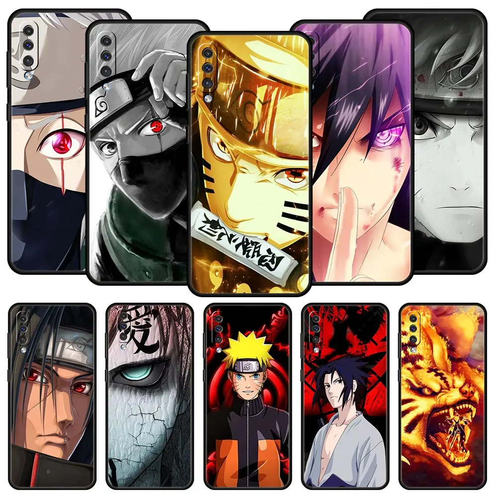 

Naruto Kakashi Sasuke Uchiha Phone Case for Samsung Galaxy A72 A51 A71 A21S A12 A11 A31 A52S A41 A32 A01 A22 A03S A13 5G Cover