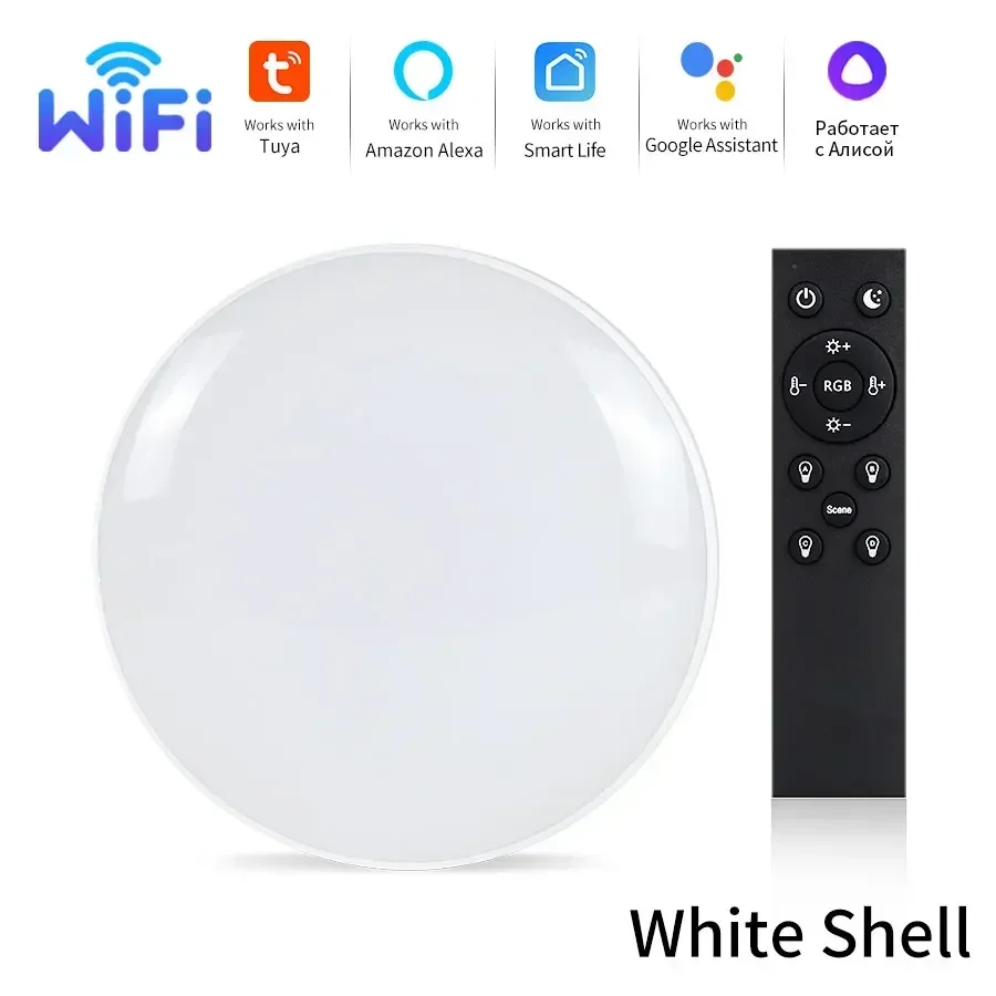 

Умный потолочный светильник Tuya WiFi 24W RGB