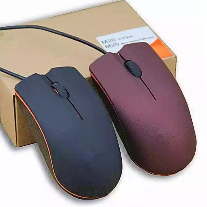 

Foreign trade custom neutral m20 computer usb wired mouse frosted notebook compact ergonomic factory wholesale