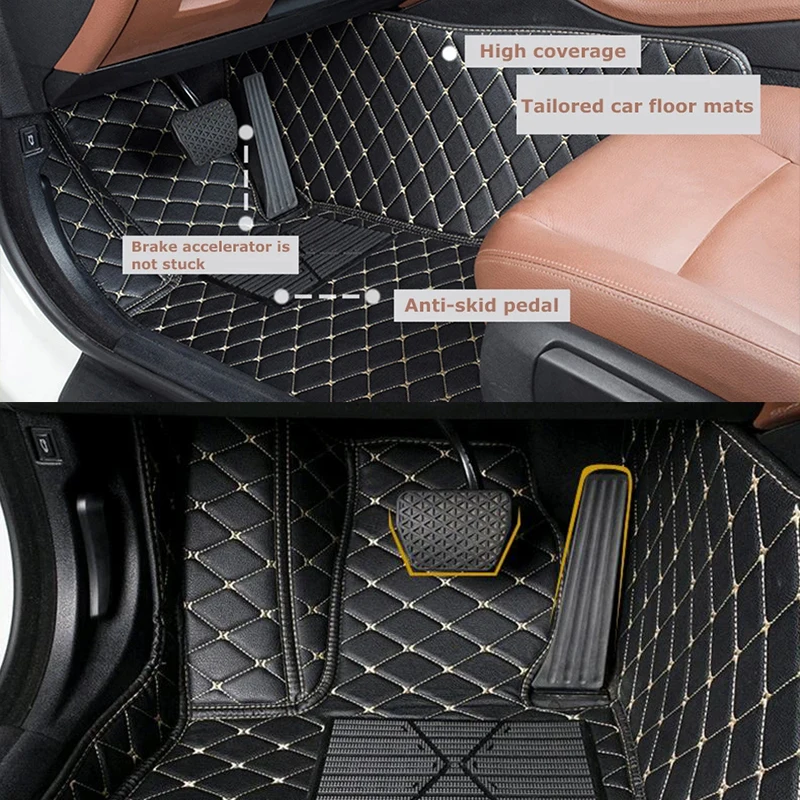 Фото Автомобильные коврики на заказ для Volkswagen Beetle Coccinelle Maggiolino 2012 2013 2014 2015 2016-2019, детали салона автомобиля, ковер №2