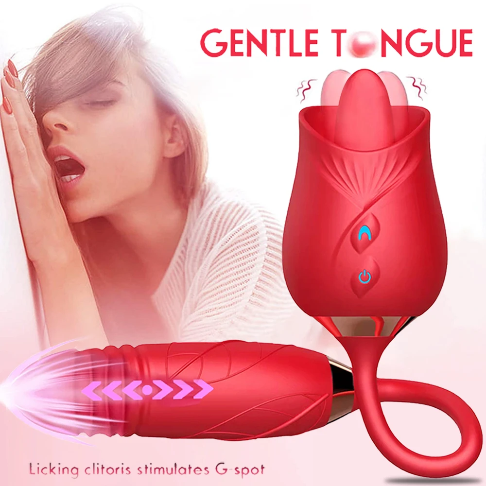 

Rose Sucking Vibrator for Women Nipple Clit Stimulator Vibrating Egg Dildo Vibrators Clitoris Sucker Vibator Sex Toy for Women