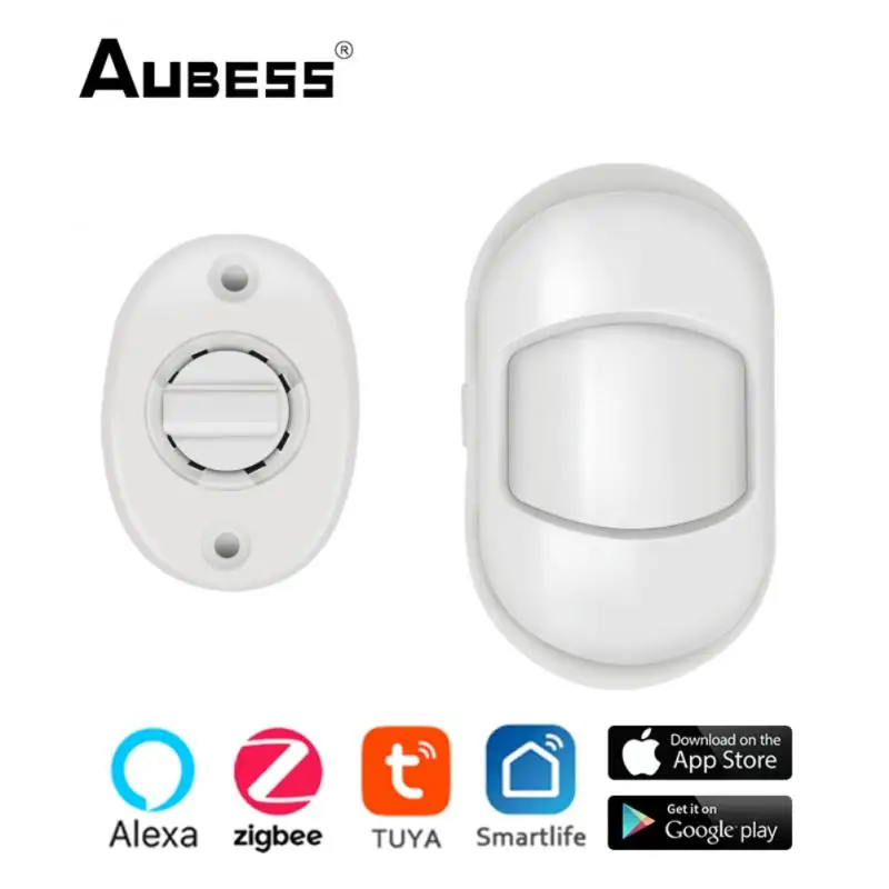

Aubess Tuya PIR Motion Sensor Smart Human Body Sensor Body Movement Passive Infrared Smart Home For ZigBee Gateway Smart Life