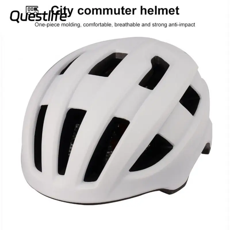 

Bicycle Helmet One-piece Moulding Mountain Road Outdoor Sports Safety Helmet Impact Resistance Breathable Protective Cap Gear