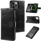 Роскошный кожаный чехол-бумажник для iPhone 13 12 Mini, чехол-книжка для iPhone 11 Pro XR XS Max X 6 6s 7 8 Plus, чехол с отделениями для карт