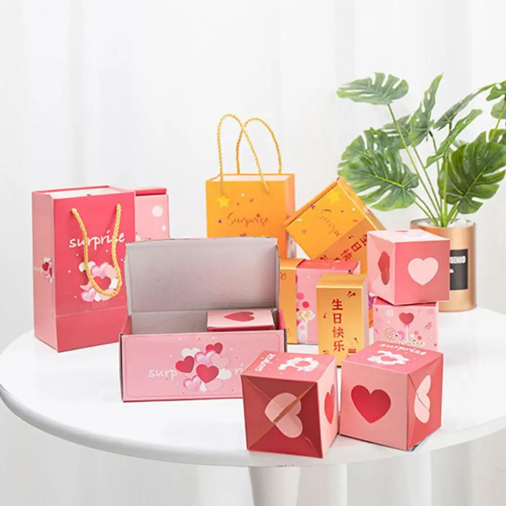 Surprising Bounce Gift Box Sets Create Moments With Folding Envelope Boxes 10/12/16/18/20 Pcs