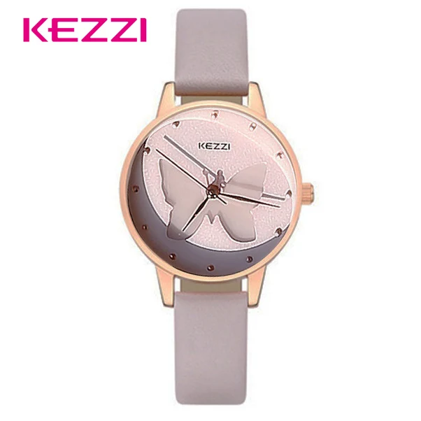 

NO.2 A1137 Watches Luxury Butterfly Watch Ladies Quartz Leather Watch Simple Dress Wristwatch Reloj Mujer